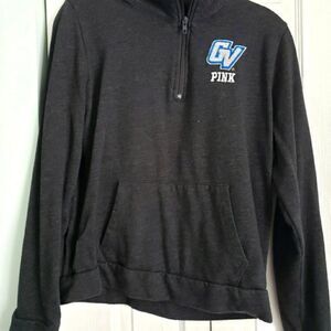 Victoria's Secret pullover zip up L fall athleisure